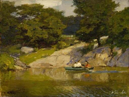 Navegação no Central Park – Edward Henry Potthast Edward Henry Potthast Master Apollon