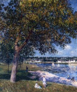 Afogar-se em um campo de tomilho – Alfred Sisley Alfred Sisley Master Apollon