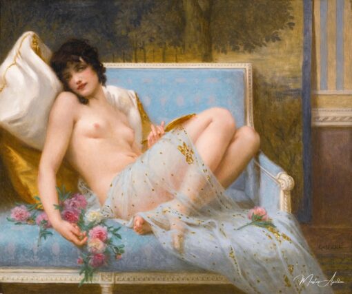 Odalisca reclinável – Guillaume Seignac Guillaume Seignac Master Apollon