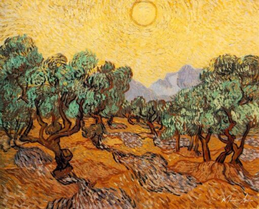 Oliveiras sob o sol – Van Gogh Vincent Van Gogh Master Apollon