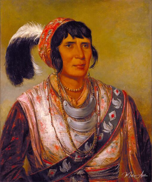 Osceola, Chefe Principal, Seminole – George Catlin George Catlin Master Apollon 2