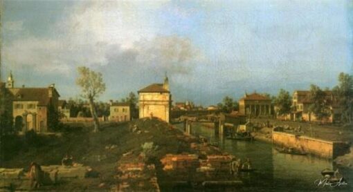 Padova: Canal da Brenta e Porta Portello – Canal Giovanni Antonio Giovanni Antonio Canal Master Apollon