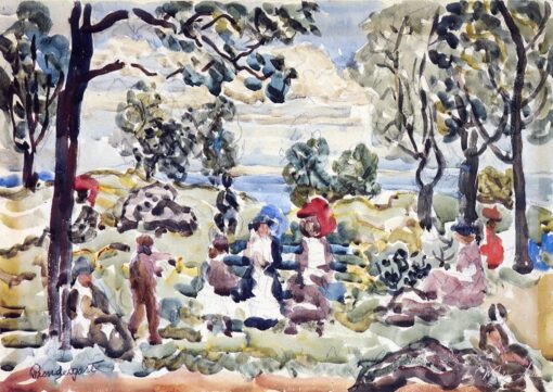 Parque, Gloucester – Maurice Prendergast Maurice Prendergast Master Apollon 2