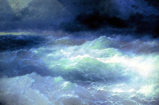 Entre as ondas, 1898 – Ivan Aïvazovski Ivan Konstantinovich Aivazóvski Master Apollon
