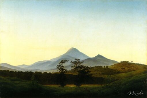 Paisagem Boêmia – Caspar David Friedrich Caspar David Friedrich Master Apollon