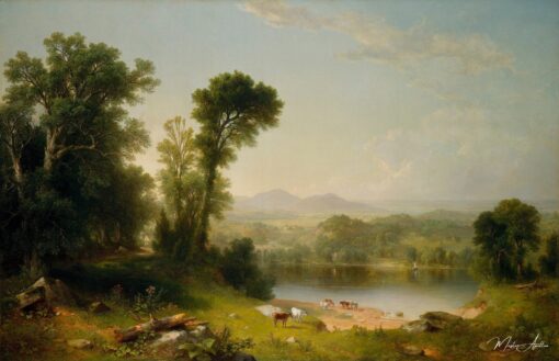 Paisagem Pastoral, 1861 – Asher Brown Durand Asher Brown Durand Master Apollon 2