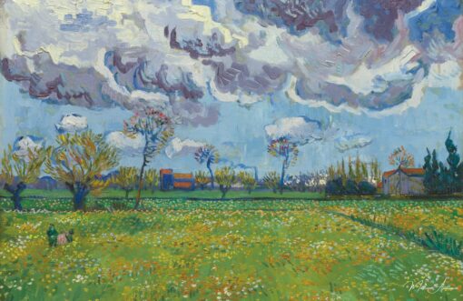 Paisagem sob um céu tempestuoso – Van Gogh Vincent Van Gogh Master Apollon