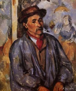 Camponês na camisa azul – Paul Cézanne Paul Cézanne Master Apollon