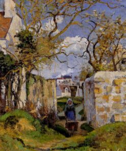 Camponesa com uma carroça – Camille Pissarro Camille Pissarro Master Apollon