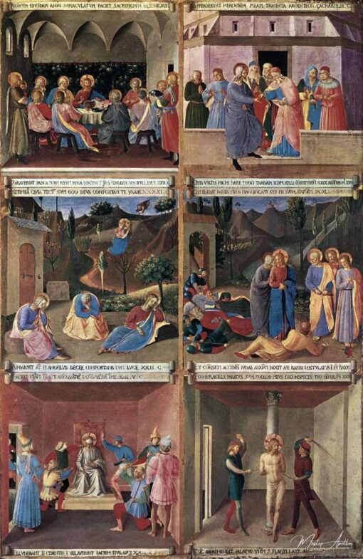 Pinturas para o Armário dos Prateiros – Fra Angelico Fra Angelico Master Apollon