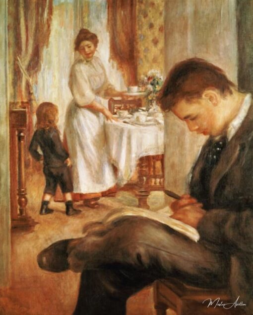 Café da Manhã em Berneval – Pierre-Auguste Renoir Pierre-Auguste Renoir Master Apollon 2