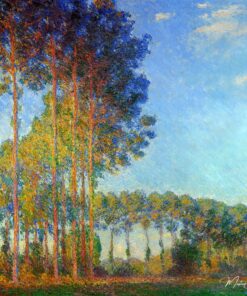 Álamos à beira do Epte, vista do pântano – Claude Monet Claude Monet Master Apollon