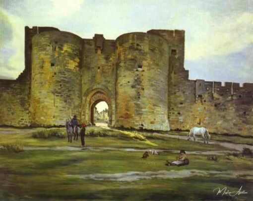 Porto da Rainha em Aigues-Mortes – Frédéric Bazille Frédéric Bazille Master Apollon