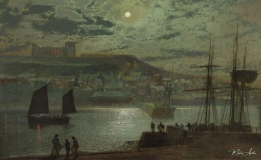 Porto de Whitby – John Atkinson Grimshaw John Atkinson Grimshaw Master Apollon 2