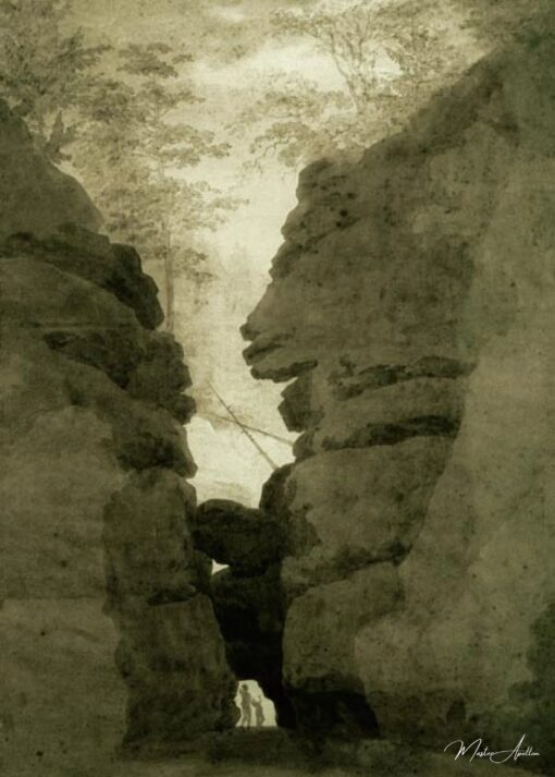 Porte do Rochedo – Caspar David Friedrich Caspar David Friedrich Master Apollon