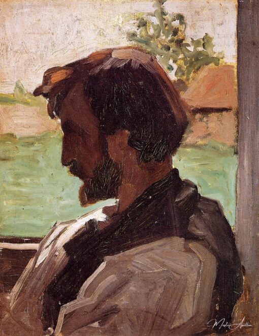 Retrato de Bazille – Frédéric Bazille Frédéric Bazille Master Apollon