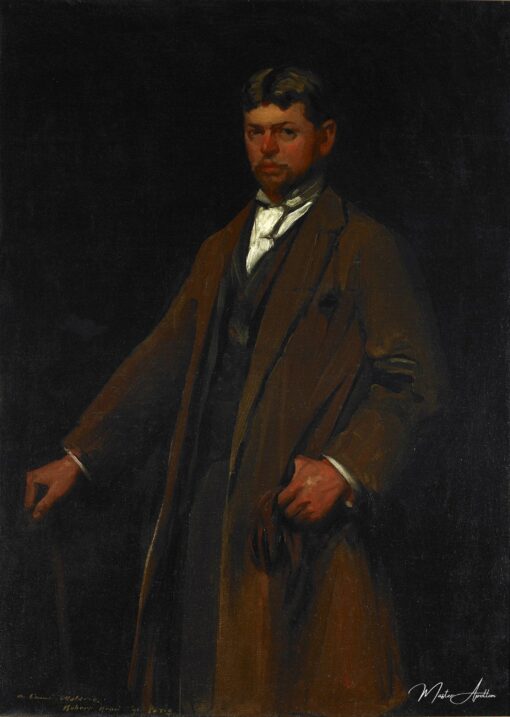 Retrato de Carl Gustav Waldeck – Robert Henri Robert Henri Master Apollon