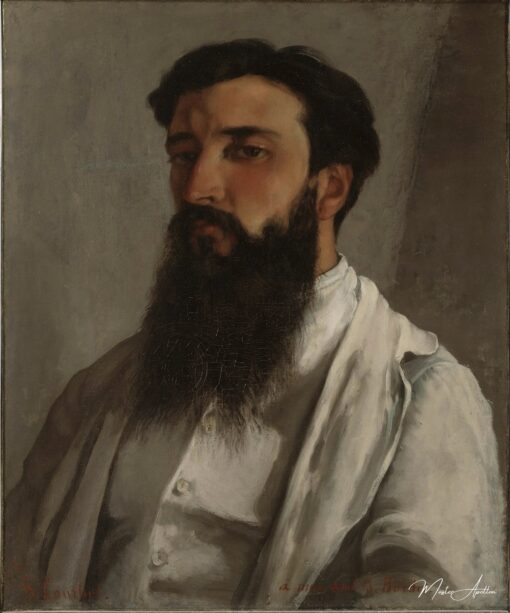 Retrato de Jules Bordet – Gustave Courbet Gustave Courbet Master Apollon