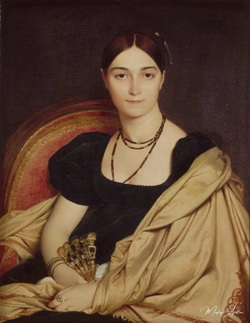 Retrato de Madame Duvaucey – Jean-Auguste-Dominique Ingres Jean-Auguste-Dominique Ingres Master Apollon