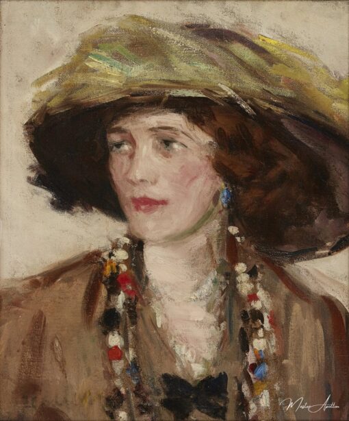 Retrato de Nan Ivory – Francis Cadell Francis Cadell Master Apollon
