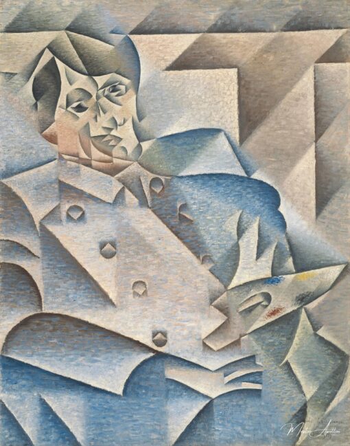 Retrato de Pablo Picasso – Juan Gris Juan Gris Master Apollon 2