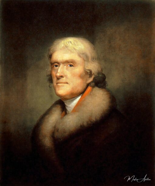 Retrato de Thomas Jefferson, 1805 – Rembrandt Peale Rembrandt Peale Master Apollon