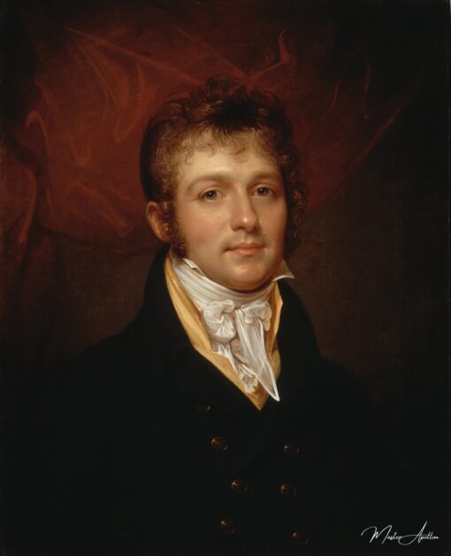 Retrato de Edward Shippen Burd da Filadélfia – Rembrandt Peale Rembrandt Peale Master Apollon