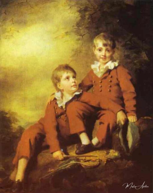 Retrato das crianças Binning – Sir Henry Raeburn Henry Raeburn Master Apollon