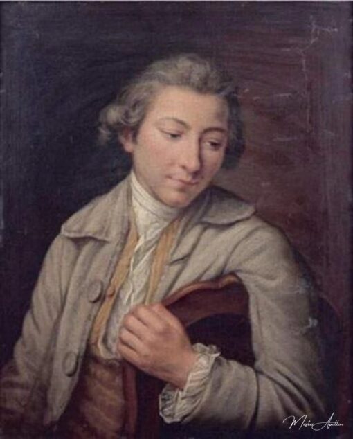 Retrato de um jovem homem sentado – Nicolas Bernard Lépicié Nicolas Bernard Lépicié Master Apollon