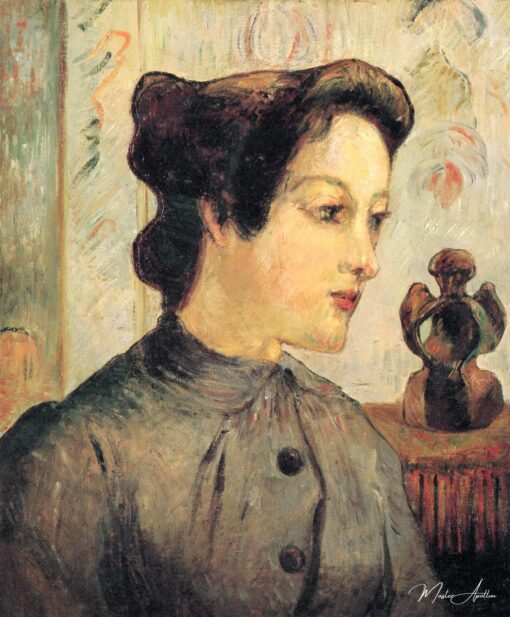 Retrato de uma jovem mulher – Paul Gauguin Paul Gauguin Master Apollon