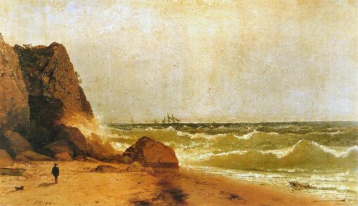 Perto de Newport, Rhode Island – John Frederick Kensett John Frederick Kensett Master Apollon