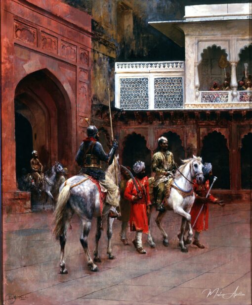 Príncipe indiano, Palácio de Agra – Edwin Lord Weeks Edwin Lord Weeks Master Apollon