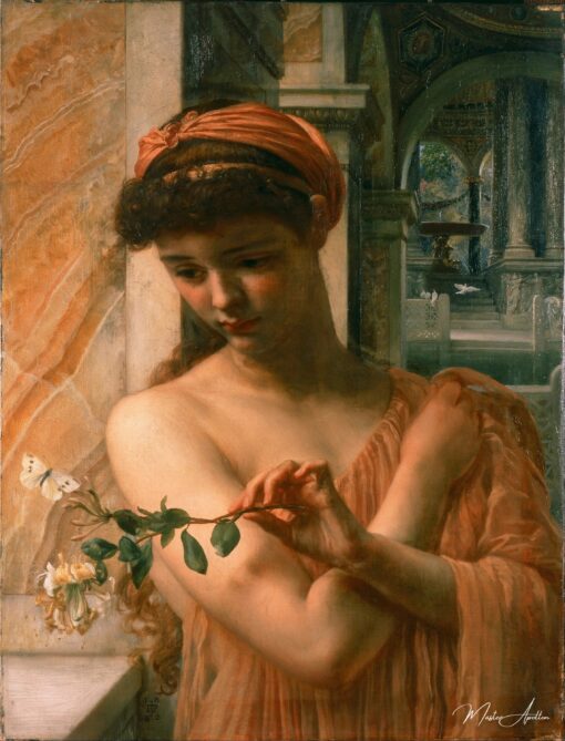 Psique no templo do amor – Edward Poynter Edward Poynter Master Apollon
