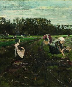 Colheita de batatas – Max Liebermann Max Liebermann Master Apollon