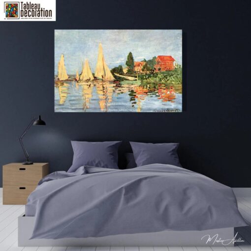 Régatas em Argenteuil – Claude Monet Claude Monet Master Apollon 3