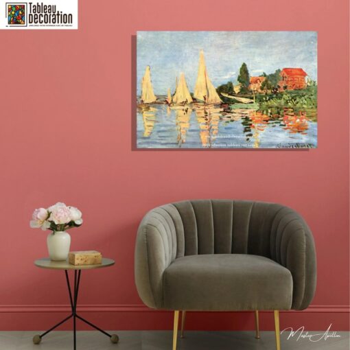 Régatas em Argenteuil – Claude Monet Claude Monet Master Apollon 7