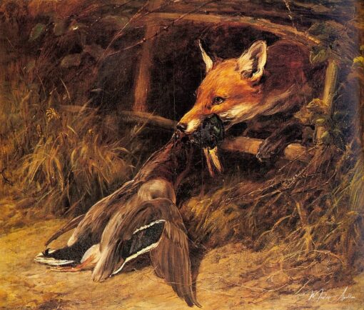 Retorno à Toca da Raposa, 1896 – Heywood Hardy Heywood Hardy Master Apollon