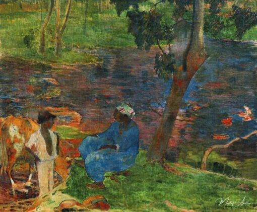Margens do rio na Martinica – Paul Gauguin Paul Gauguin Master Apollon