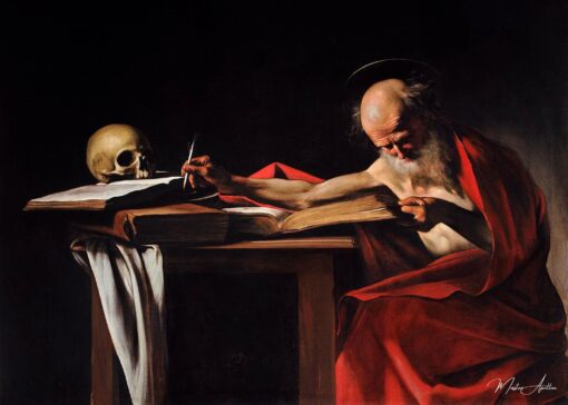 São Jerônimo escrevendo – Caravaggio Caravaggio Master Apollon
