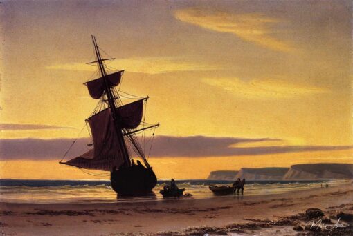 Cena costeira, 1860 – William Bradford William Bradford Master Apollon