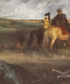 Cena de guerra na Idade Média – Edgar Degas Edgar Degas Master Apollon