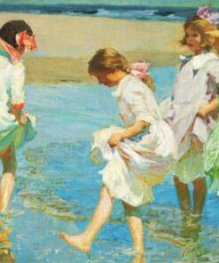 Cena de Praia – Edward Henry Potthast Edward Henry Potthast Master Apollon