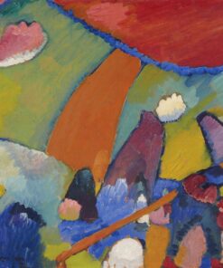 Cena de praia – Vassily Kandinsky Wassily Kandinsky Master Apollon