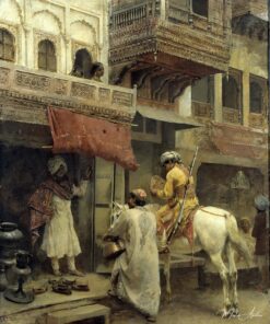 Cena de rua na Índia – Edwin Lord Weeks Edwin Lord Weeks Master Apollon