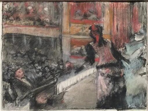 Cena de teatro – Edgar Degas Edgar Degas Master Apollon 2