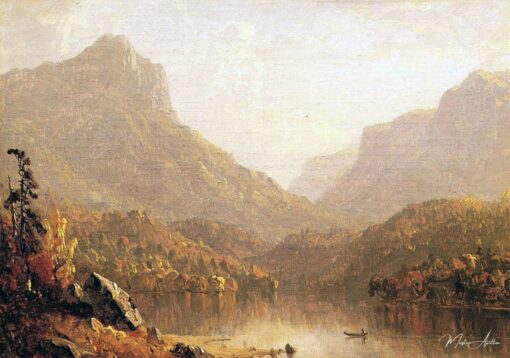 Cena do lago – Sanford Robinson Gifford Sanford Robinson Gifford Master Apollon