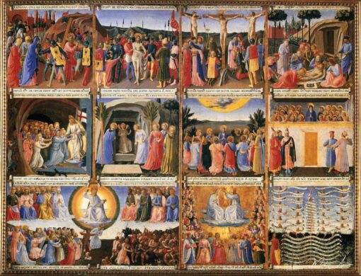 Cenas da Vida de Cristo de Fra Angelico Fra Angelico Master Apollon