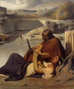 Descansar às margens do Tibre – Paul Delaroche Paul Delaroche Master Apollon