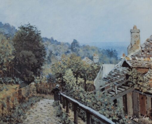 Sentido da Mi-cote, Louveciennes – Alfred Sisley Alfred Sisley Master Apollon