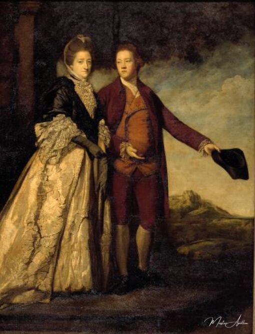 Sir Watkin Williams-Wynn e sua mãe – Joshua Reynolds Joshua Reynolds Master Apollon